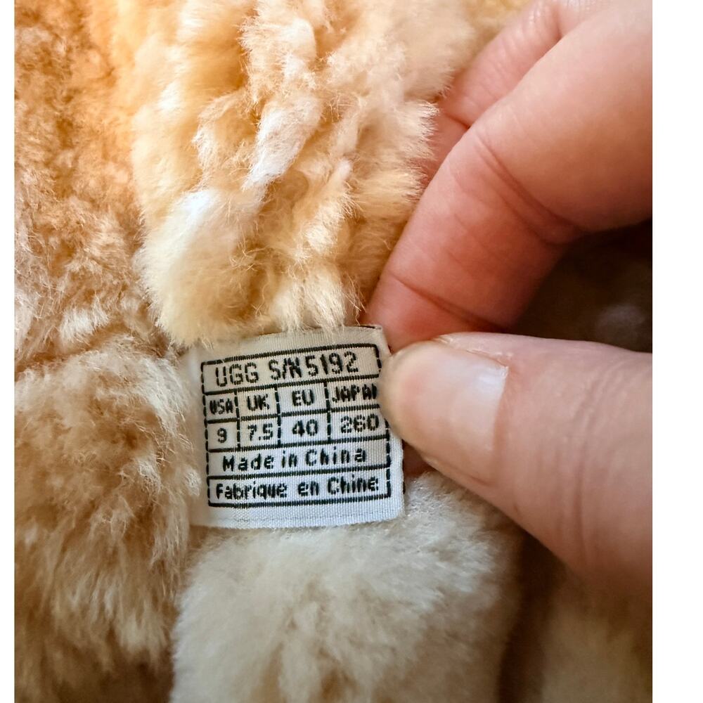 UGGxAnthropologie 9 Classic Ultra Tall Boots $295 Knee High Shearling Chestnut - Picture 12 of 14